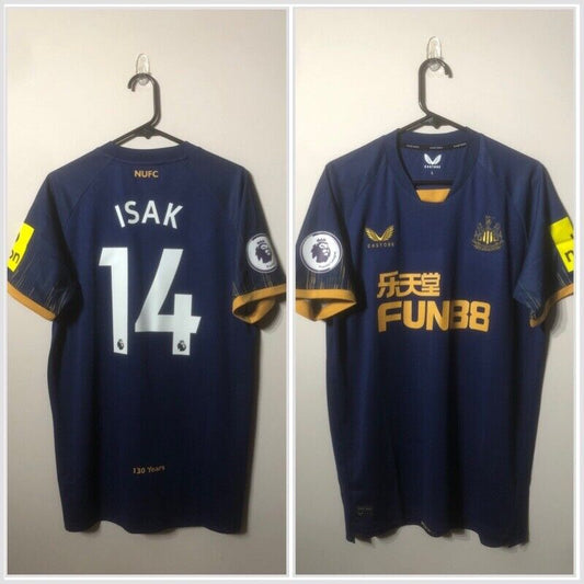 Isak #14 Newcastle United Away Large 2022/23 Football Shirt BNWT