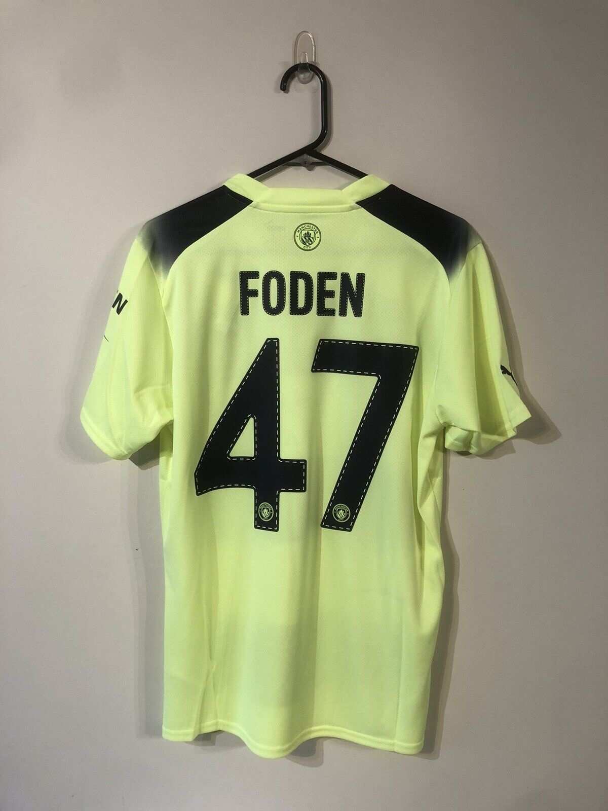 Foden #47 Manchester City 2022/23 Treble Medium 3rd Football Shirt Puma BNWT
