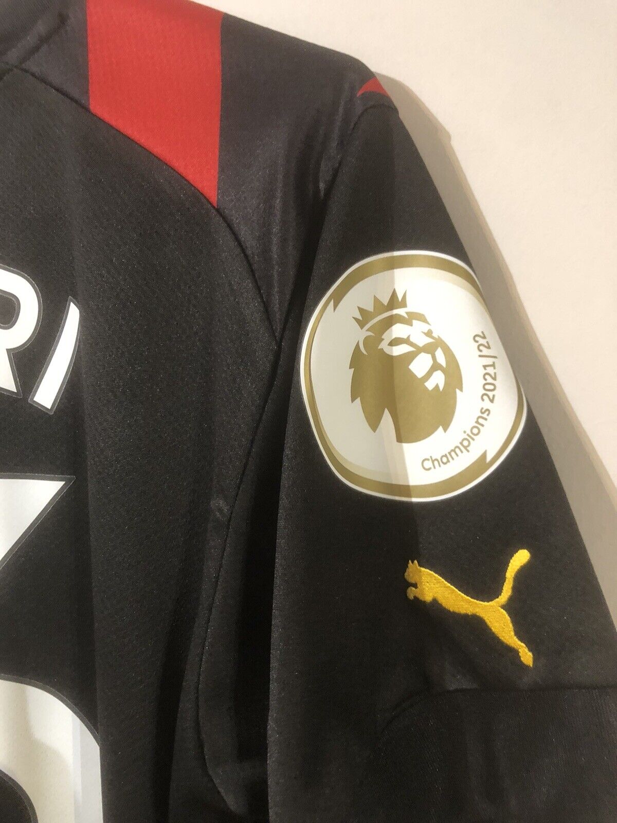 Rodri #16 Manchester City Treble 2022/23 Medium Away Shirt BNWT