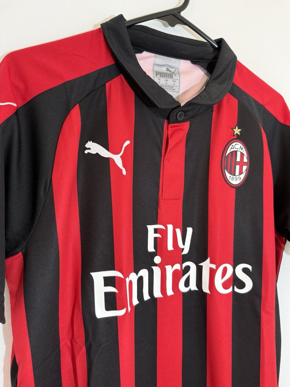 AC Milan 2018/19 Medium Home Shirt Puma BNWT 754419-06