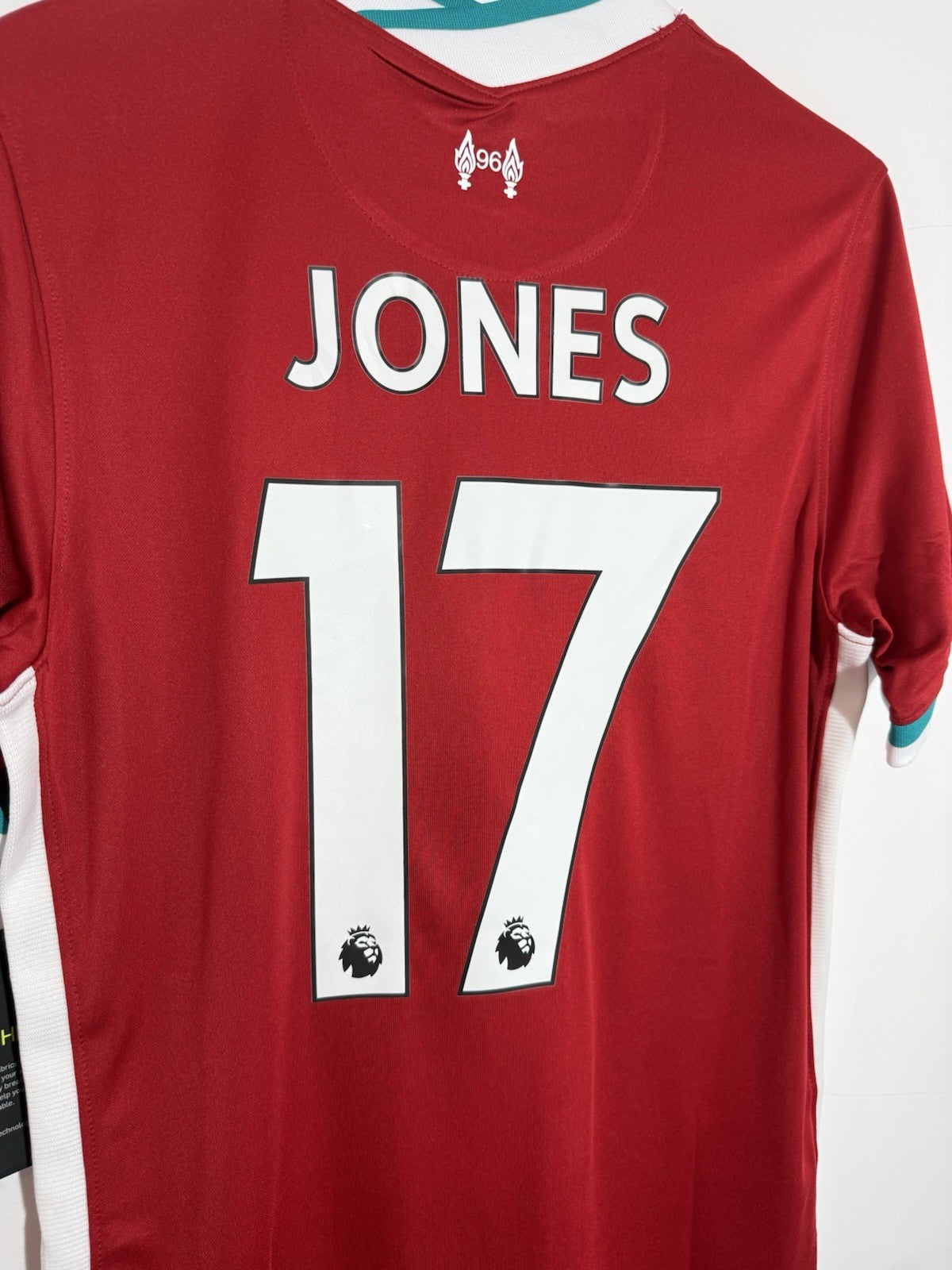 Liverpool Jones #17 2020/21 Small Home Shirt Nike BNWT CZ2636-687