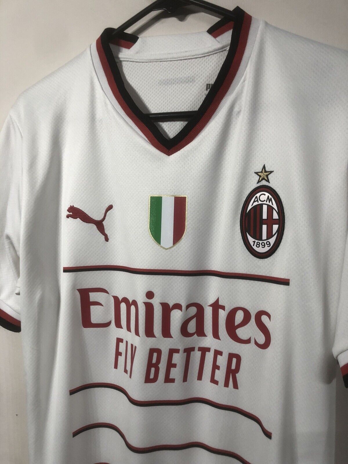 Giroud #9 AC Milan Medium 2022/23 Away Football Shirt Puma Excellent Condition