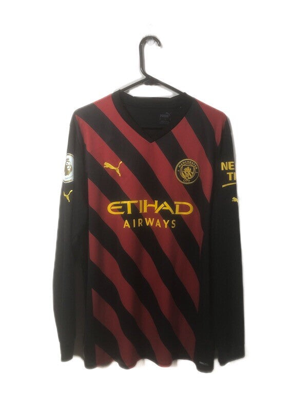 Manchester City Ruben #3 2022/23 Treble XL Away Excellent Condition 765723-02