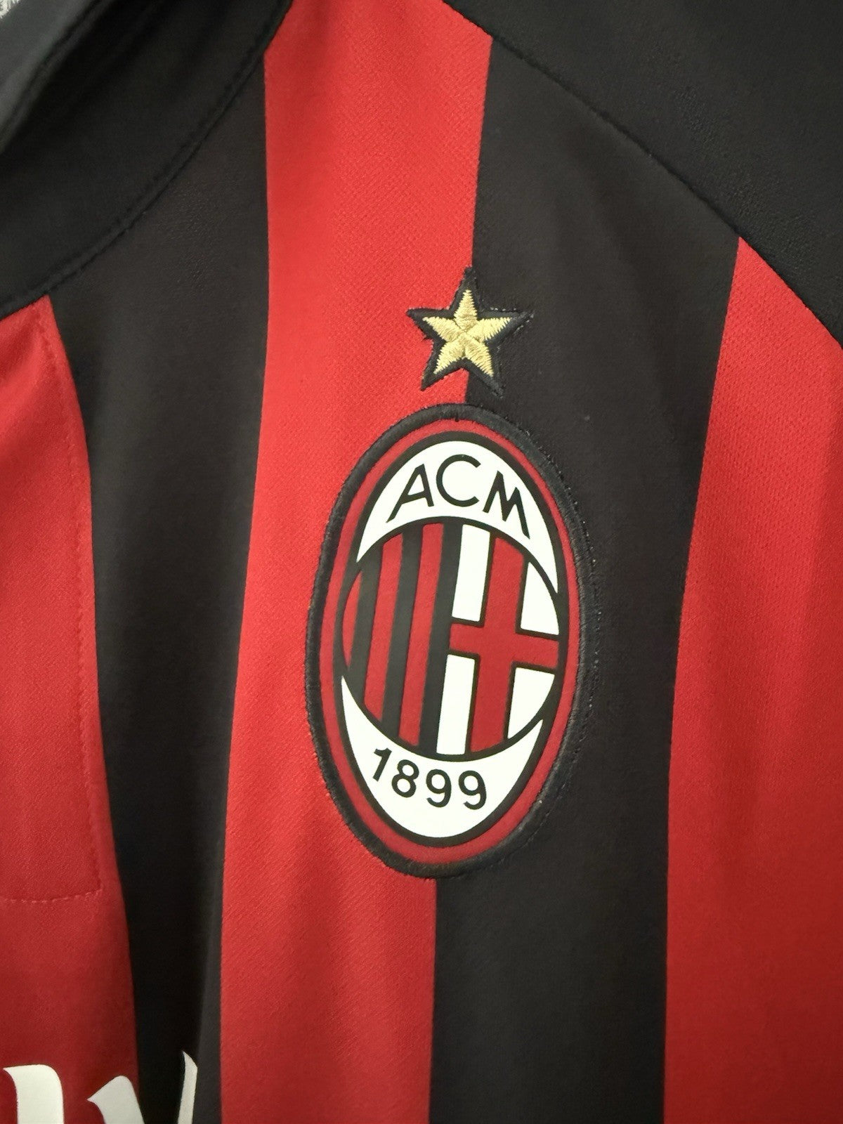 AC Milan Romagnoli #13 2018/19 Large Home Shirt Puma BNWT 754419-06