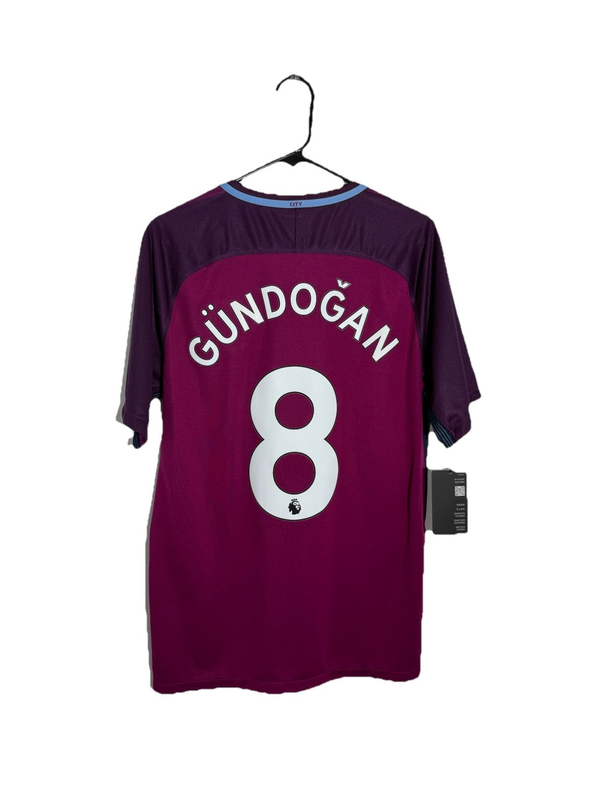 Manchester City Gundogan #8 2017/18 Medium Away Shirt Nike BNWT 847260-667