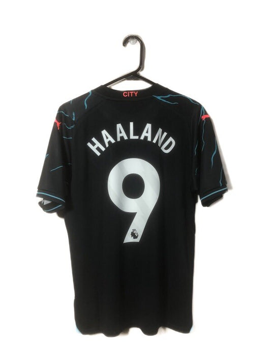 Manchester City Haaland #9 2023/24 Medium 3rd Excellent Condition 770461-03