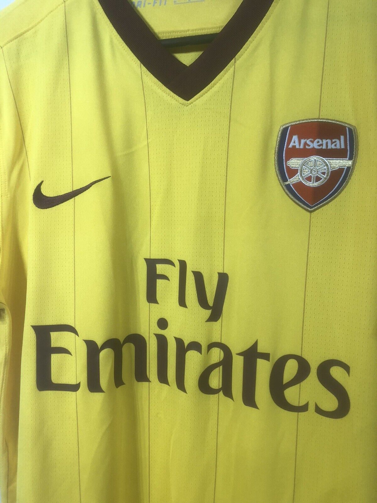 Rosicky #7 Arsenal 2012/13 Medium Away Shirt Nike Excellent Condition 386824-749