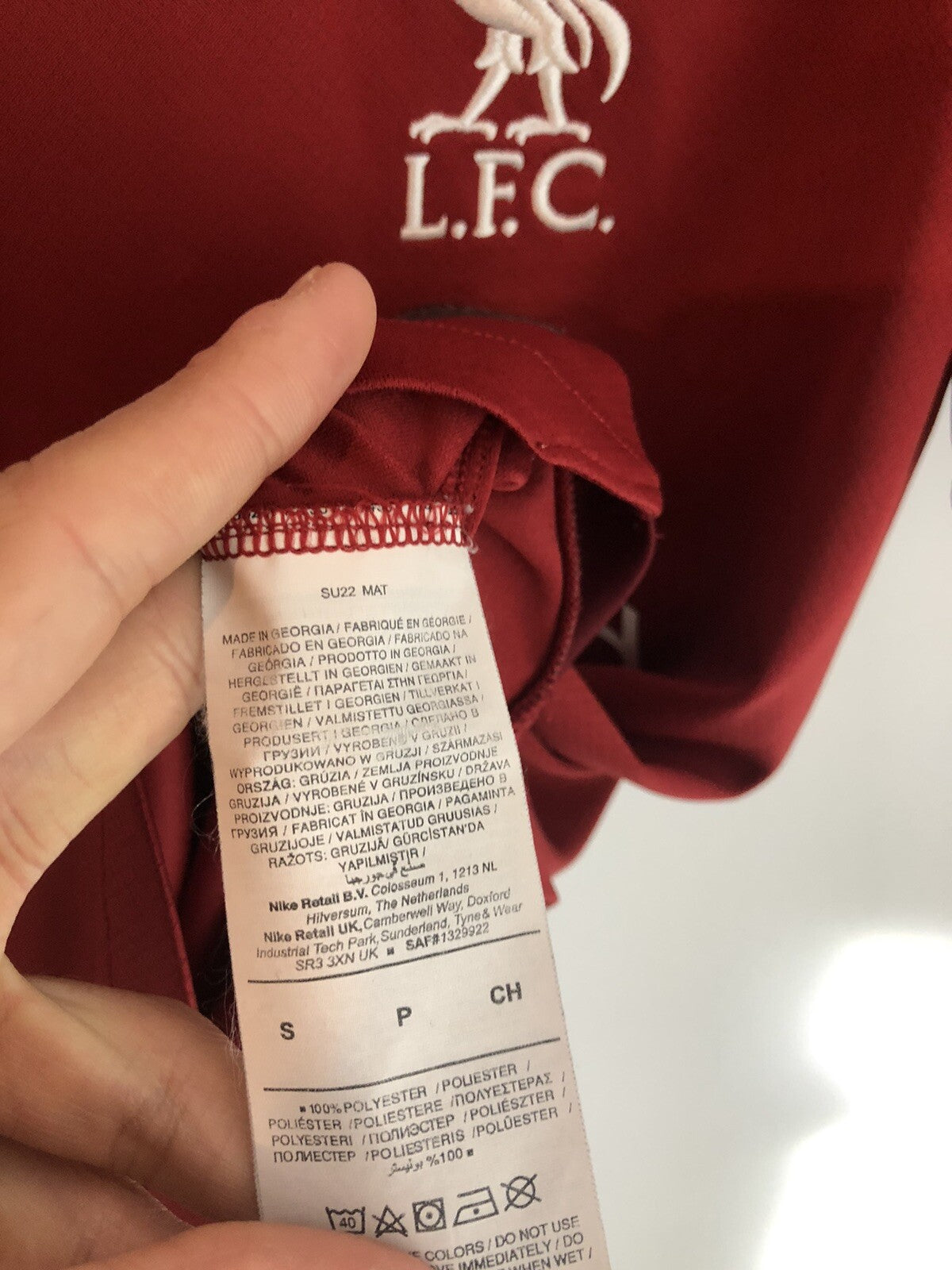 Liverpool M. Salah #11 2022/23 Small Home Shirt Excellent Condition DM1843-609