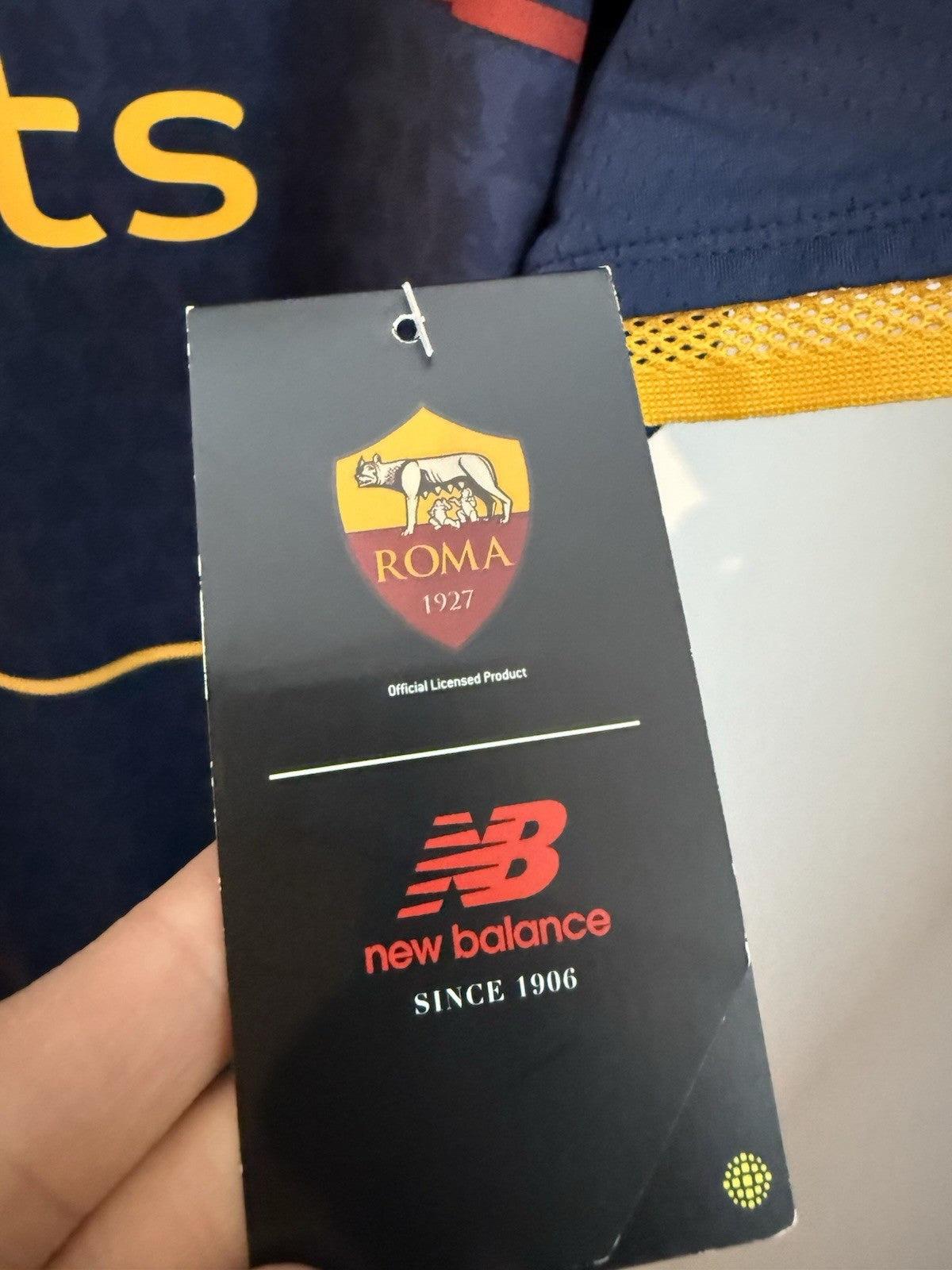 AS Roma Spinazzola #37 2021/22 Large 4th Shirt BNWT MT130253