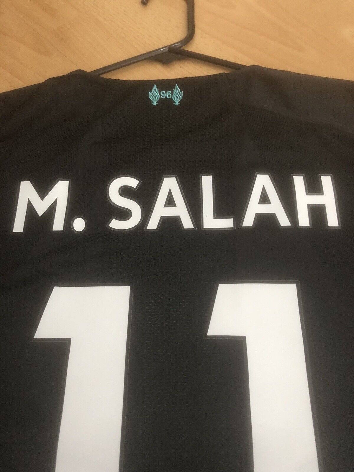 M. Salah 11 Liverpool Xl 2019 20 3rd Shirt Excellent Condition Mt930023