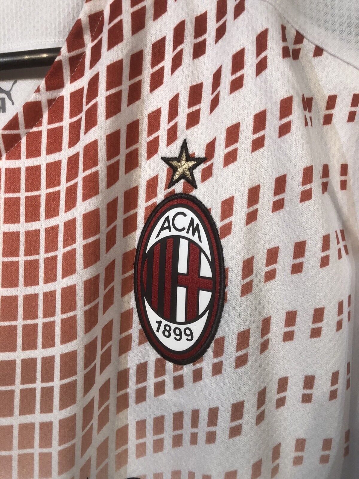 R. Leao #17 AC Milan Medium 2020/21 Away Football Shirt Puma BNWT