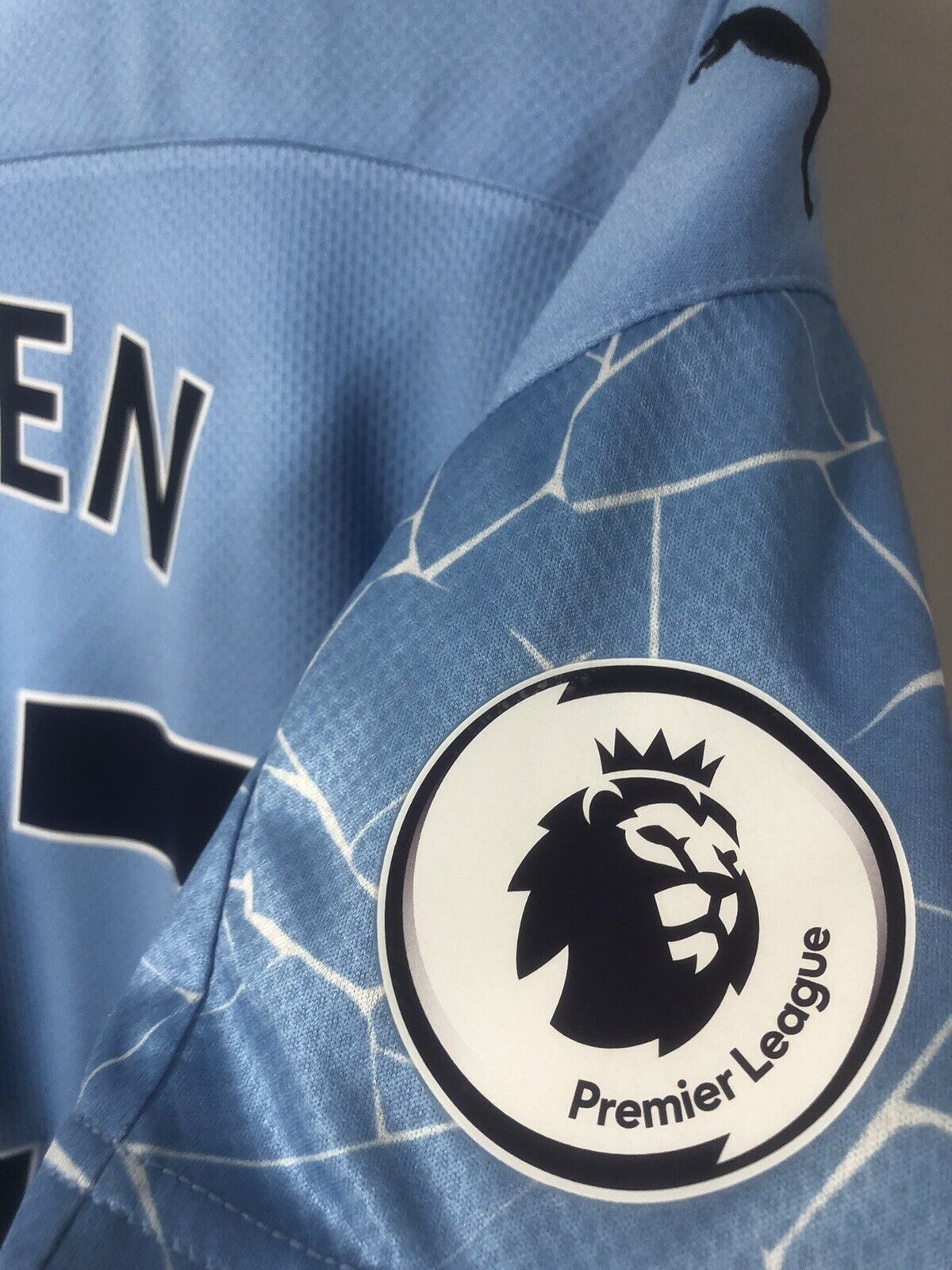 Foden 47 Manchester City 2020 21 Home Medium Shirt Excellent Condition 757058 01