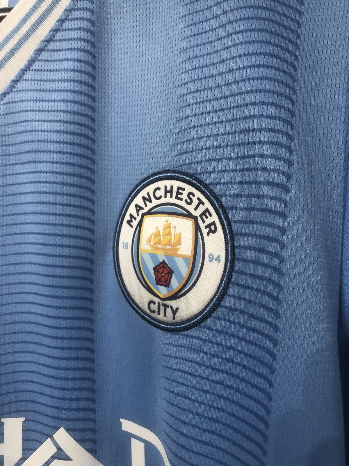 Manchester City Stones #5 2023/24 Medium Home Excellent Condition 770438-01
