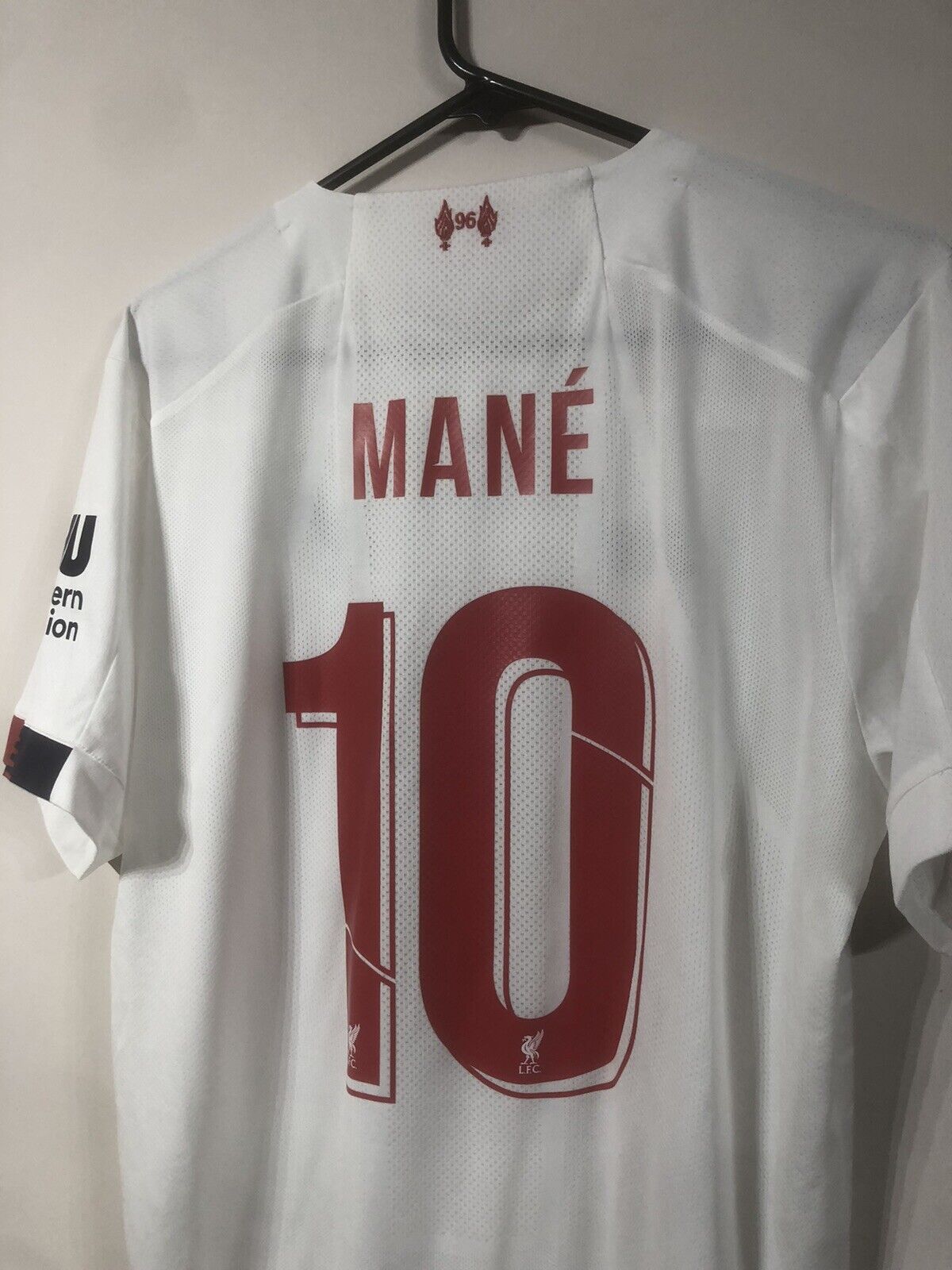 Mane #10 Liverpool Large 2019/20 Away Shirt New Balance Excellent Condition