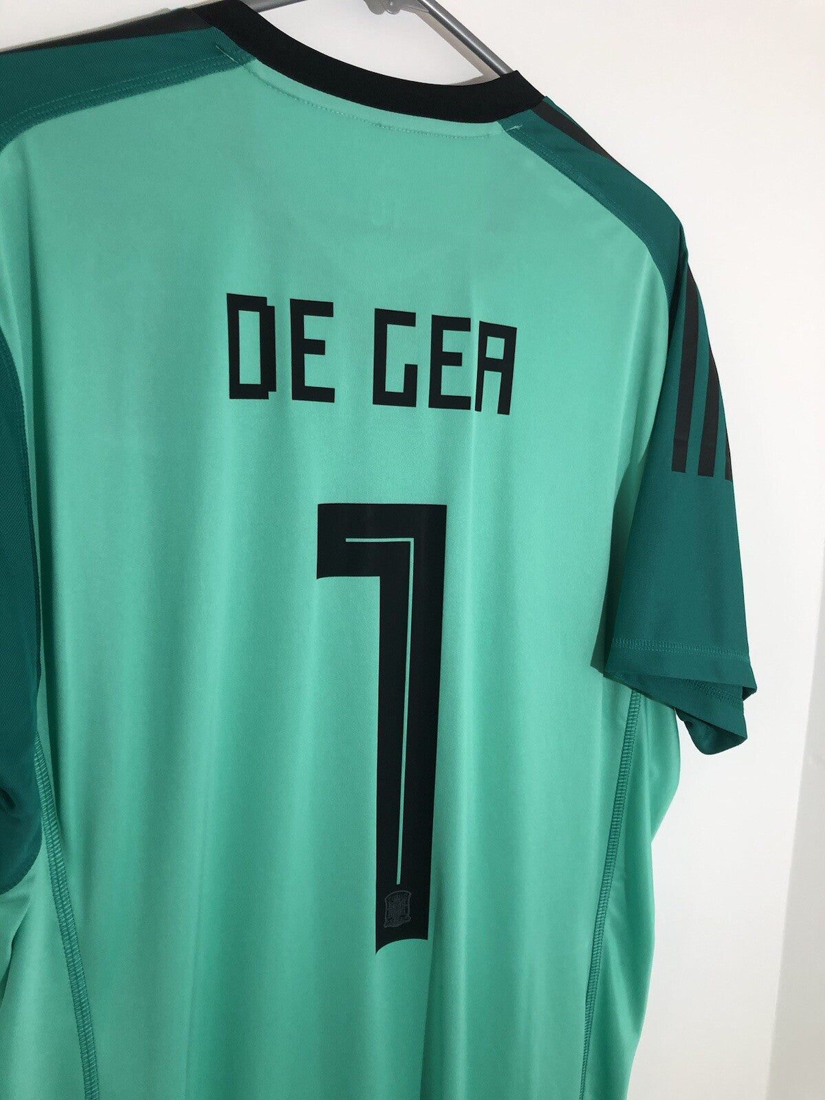 Spain De Gea #1 2018 XL Authentic (10) Home GK Shirt BNWT BR2700