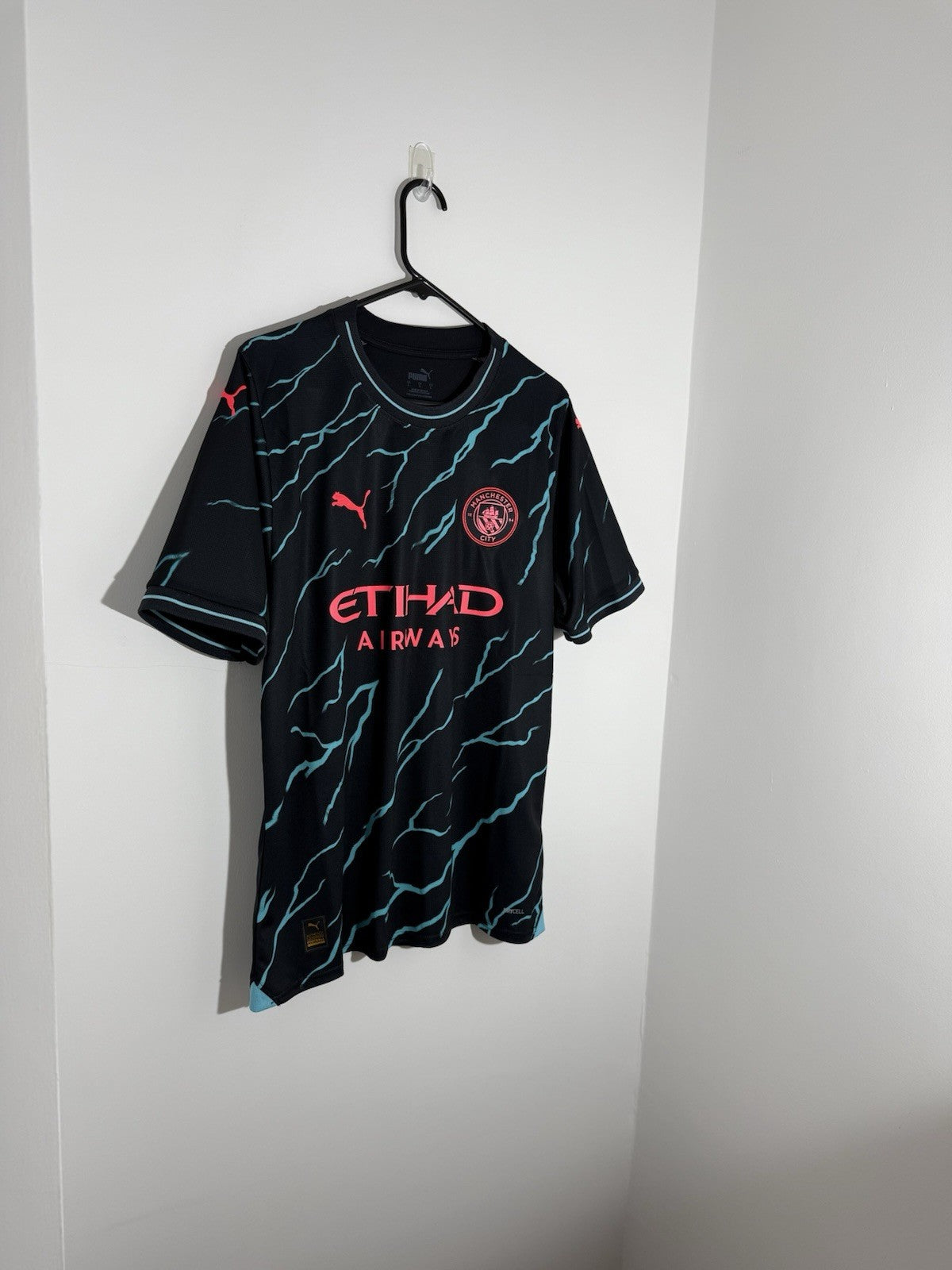 Manchester City Bernardo #20 2023/24 Large 3rd Brand New With Tag 770460-03