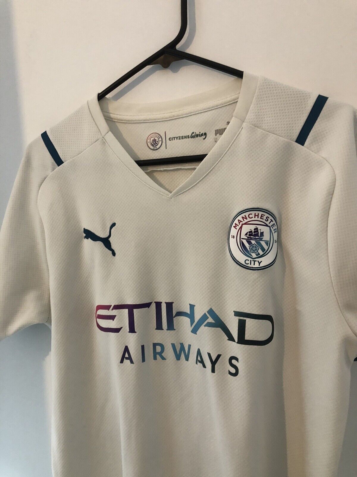 Grealish 10 Manchester City 2021 22 Medium Away Excellent Condition 759211 02