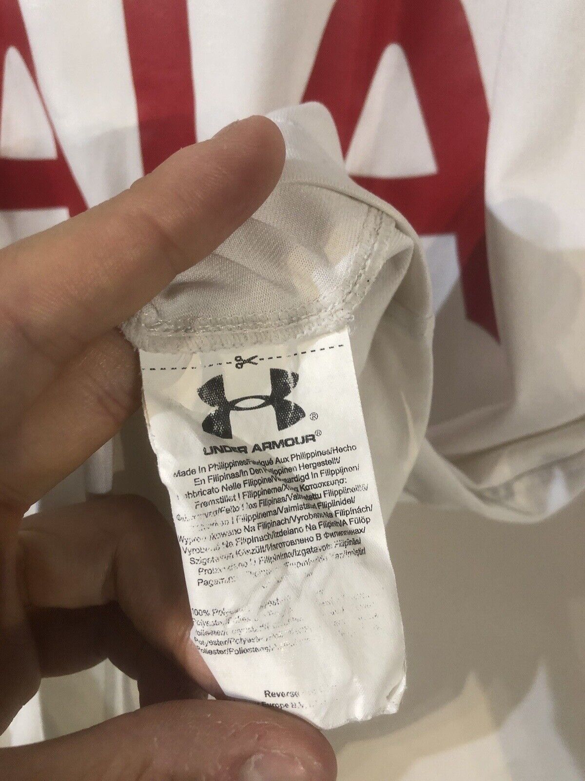 Son #7 Tottenham Hotspur 2014/15 Large Home Shirt UA Very Good Condition