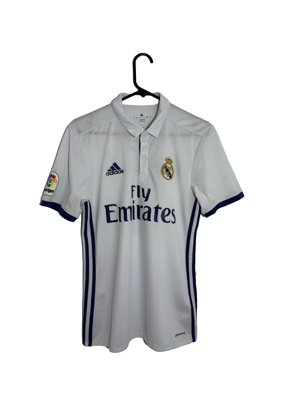 Real Madrid Kroos #8 2016/17 Small Home Shirt Excellent Condition S94922