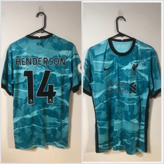 Henderson #14 Liverpool Medium 2020/21 Away Shirt Jersey Nike BNWT