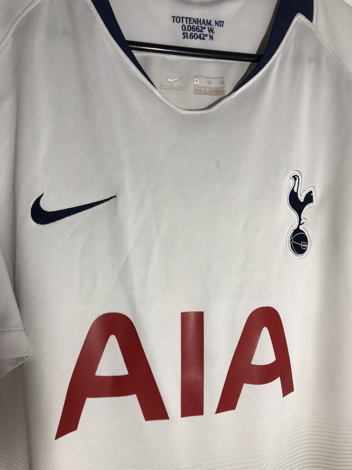 Lucas 27 Tottenham Hotspur 2018 19 Xl Home Excellent Condition 919005 101