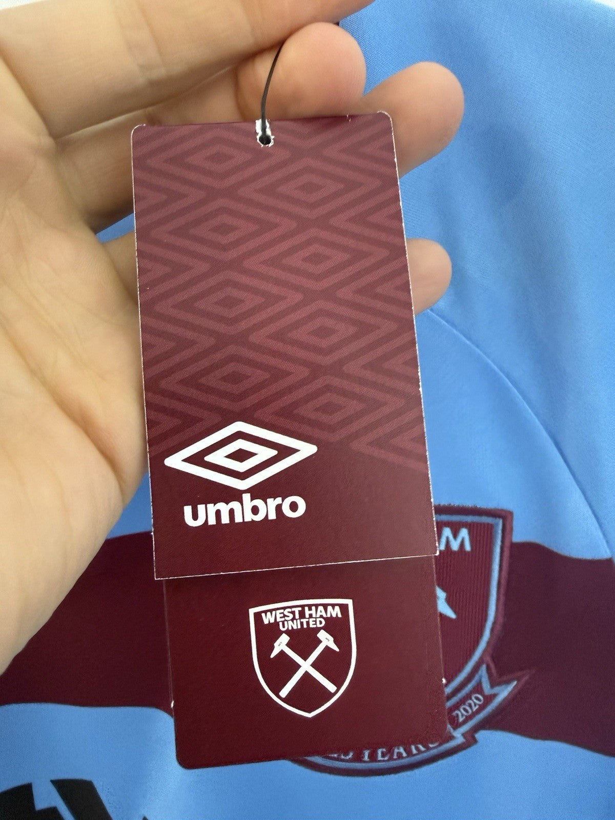 West Ham United Antonio #30 2020/21 Medium Away Shirt Umbro BNWT