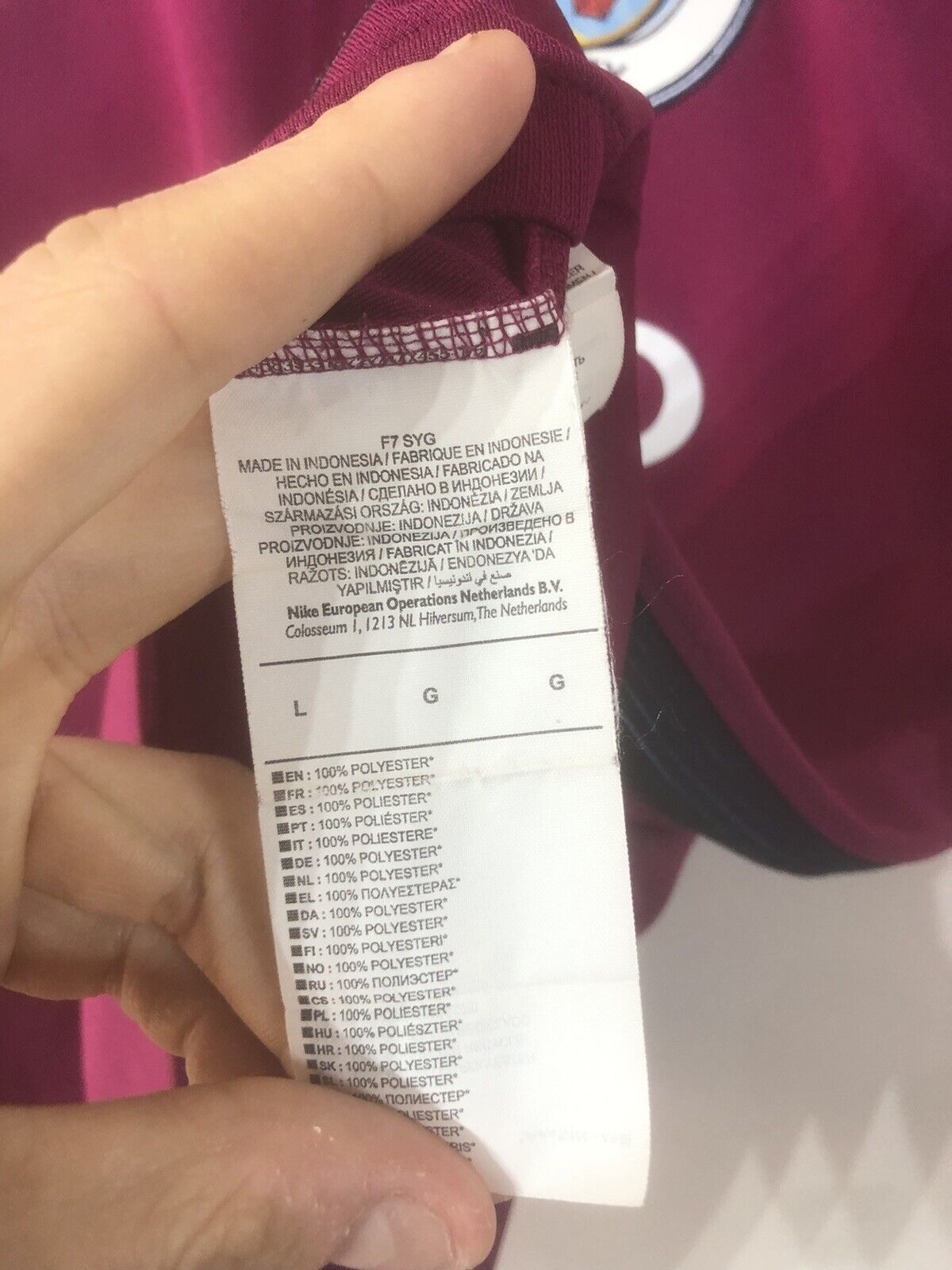 Silva #21 Manchester City 2017/18 Large Away Shirt Exc Condition 847260-667