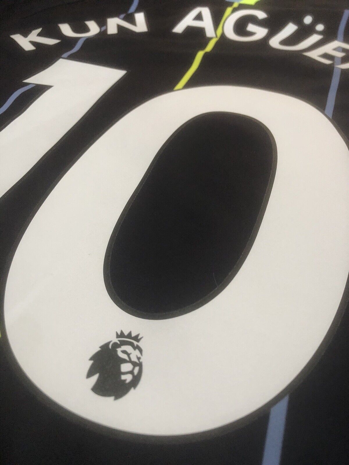 Kun Aguero 10 Manchester City 2018 19 Medium Away Excellent Condition 919002 476