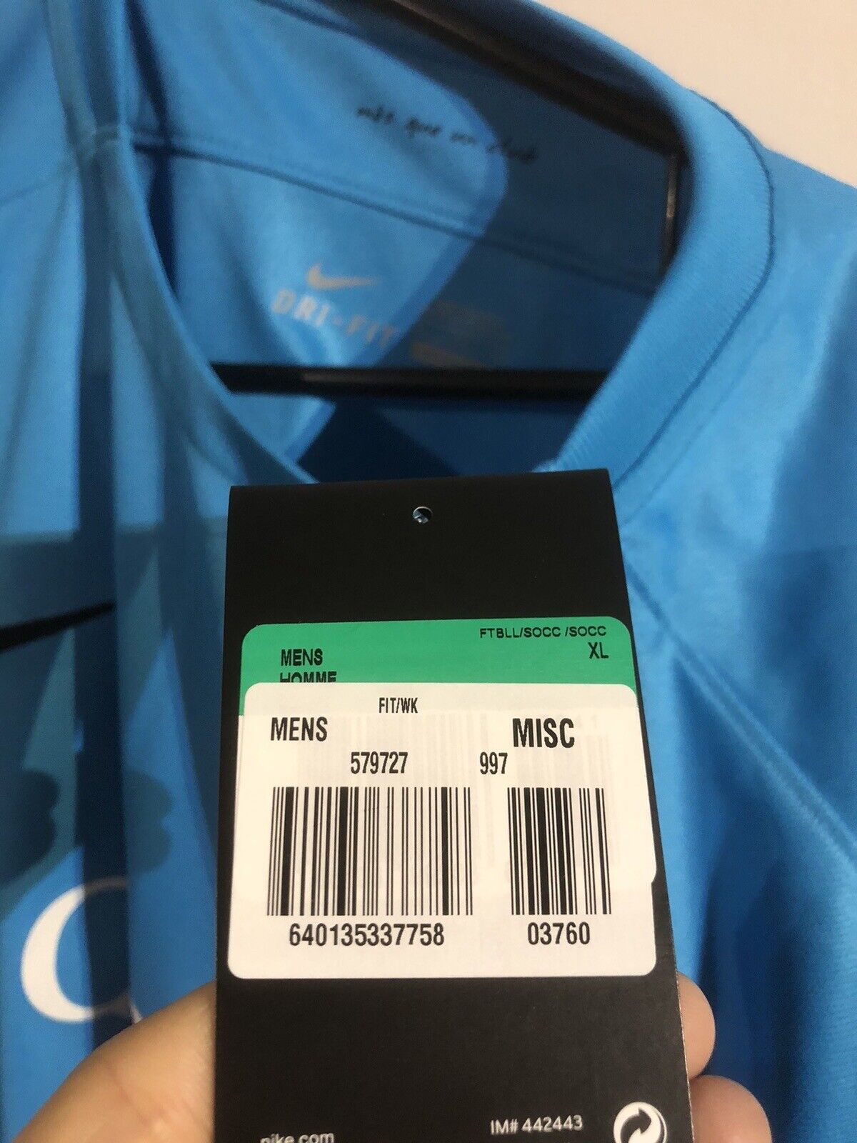 Messi #10 Barcelona 2015/16 X-Large 3rd Football Shirt Jersey Trikot Nike BNWT