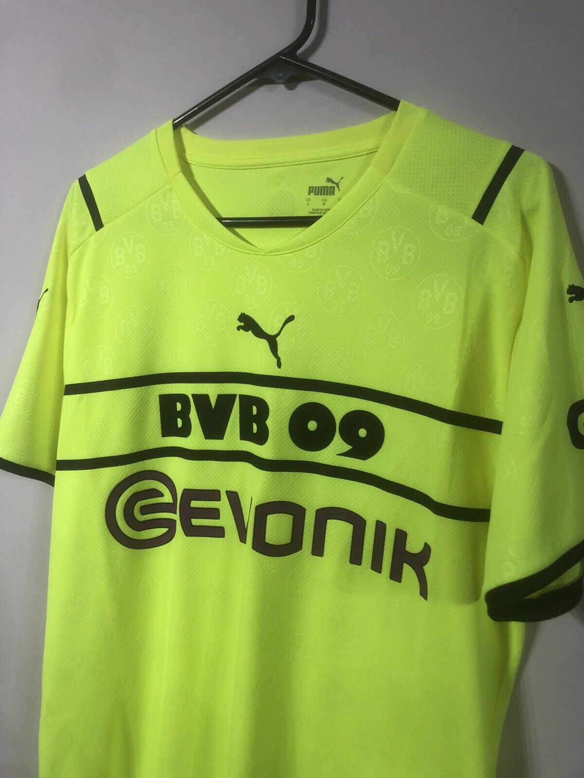 Borussia Dortmund 2021/22 Large 3rd Football Shirt Puma BNWT