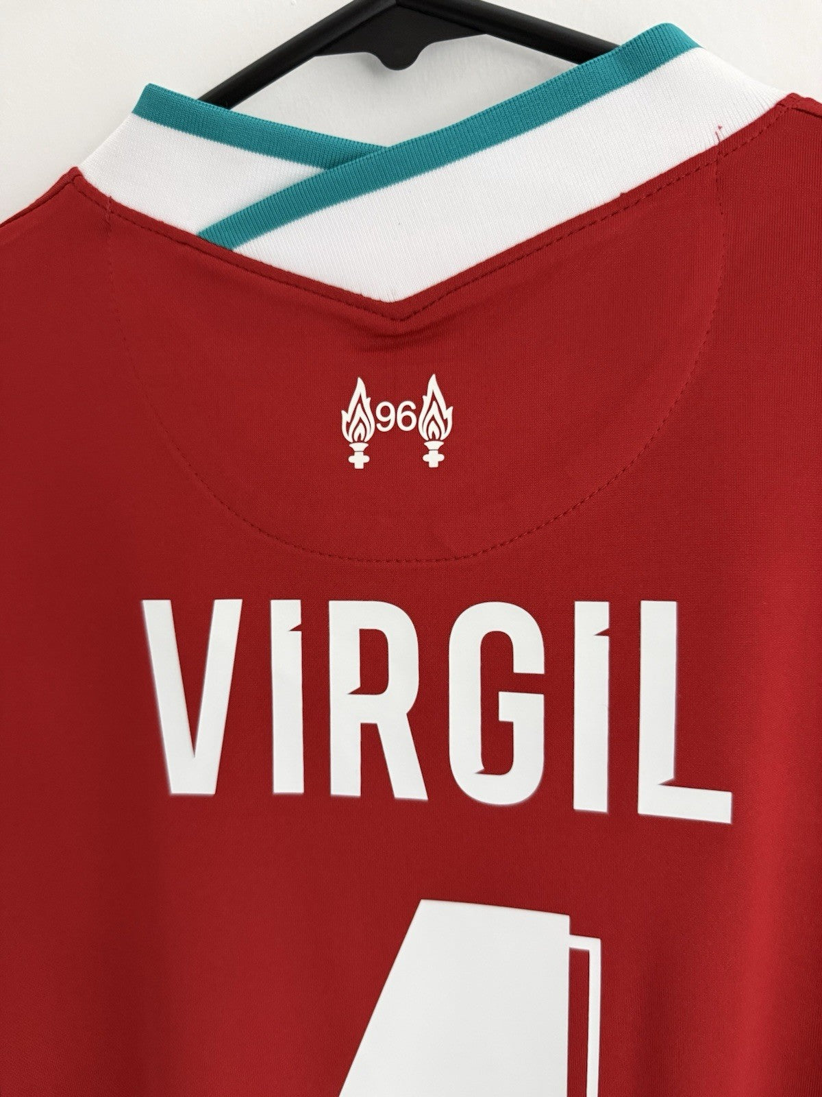 Liverpool Virgil #4 2020/21 Medium Home Shirt Nike BNWT CZ2636-687