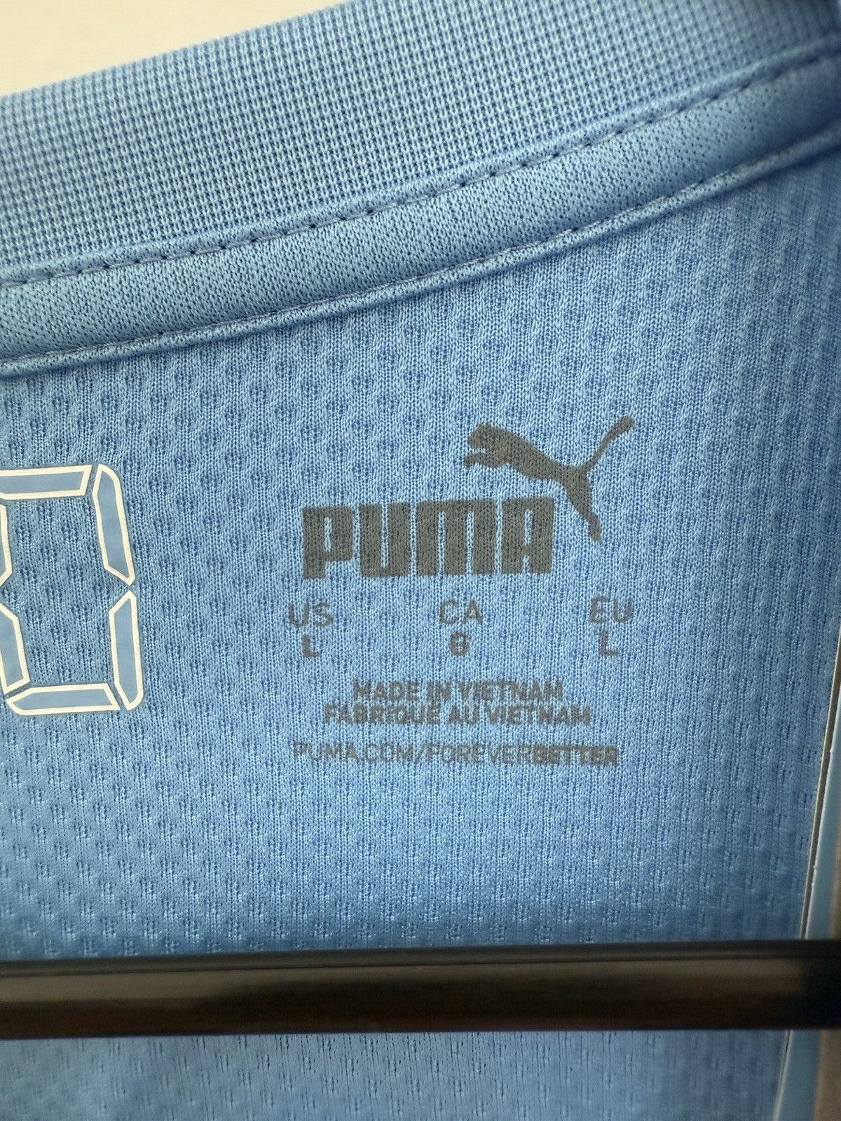 Manchester City Foden #47 2021/22 Large LS Home Shirt Puma BNWT 759203-01