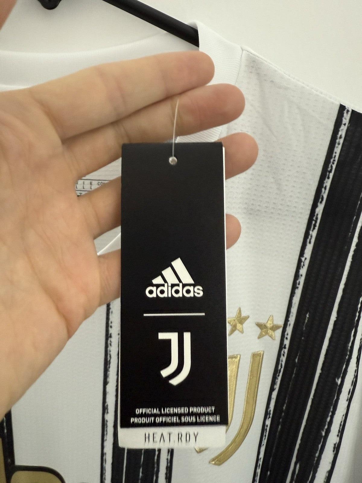 Juventus Chiesa #22 2020/21 Large Home Authentic Shirt Adidas BNWT GJ7601