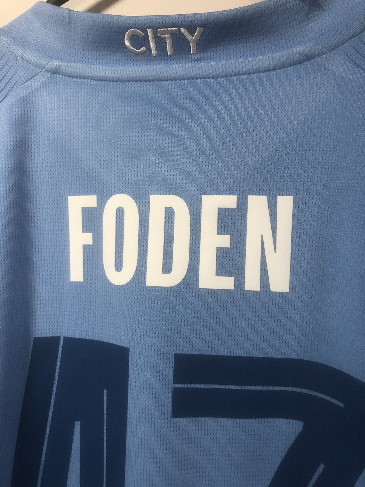 Manchester City Foden #47 2023/24 XL Home Shirt Excellent Condition 770438-01