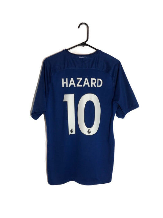 Hazard #10 Chelsea Large 2017/18 Home Shirt Nike Excellent Condition 905513-496