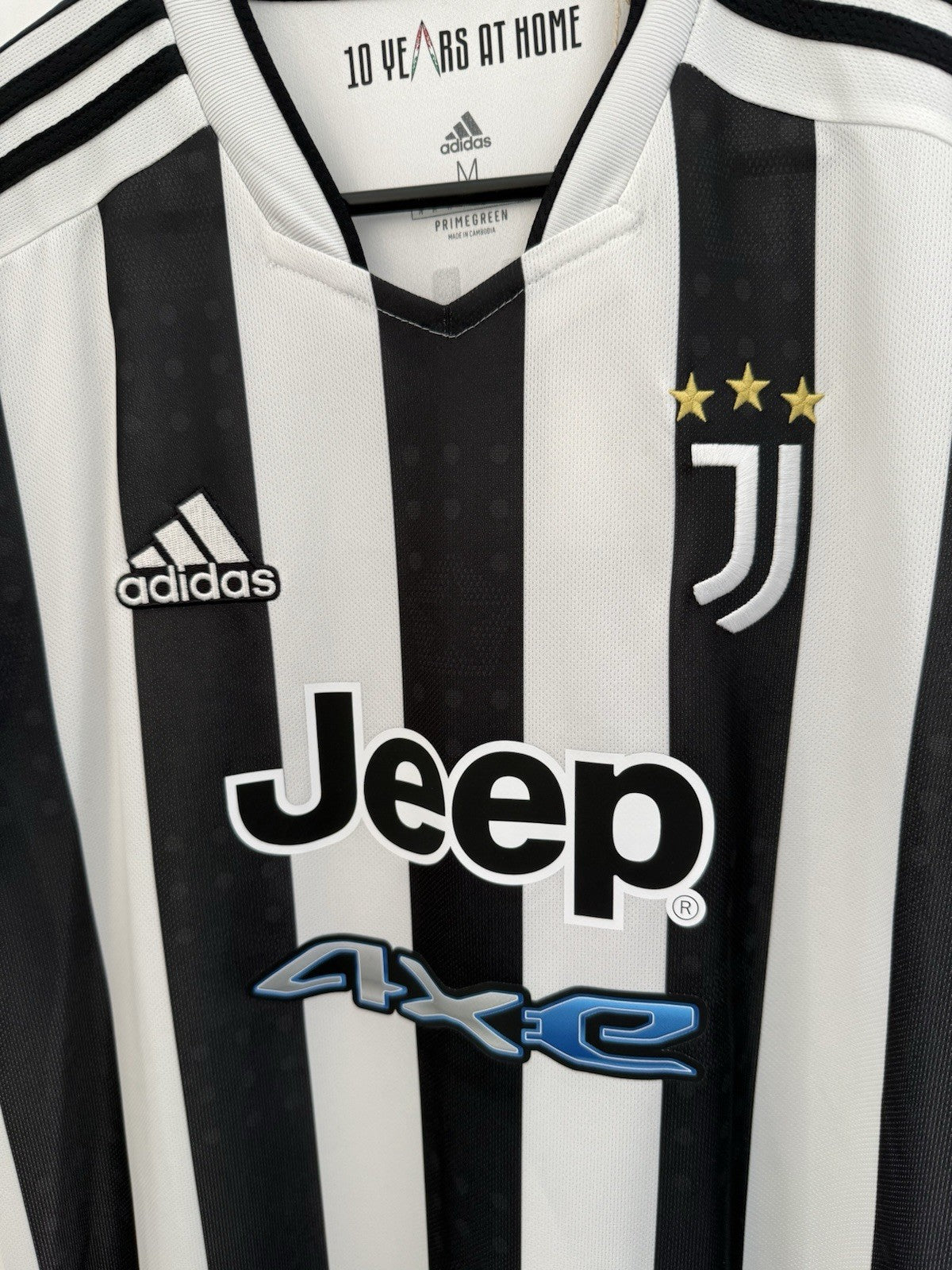 Juventus Vlahovic #7 2021/22 Medium Home CL Shirt Adidas BNWT GS1442