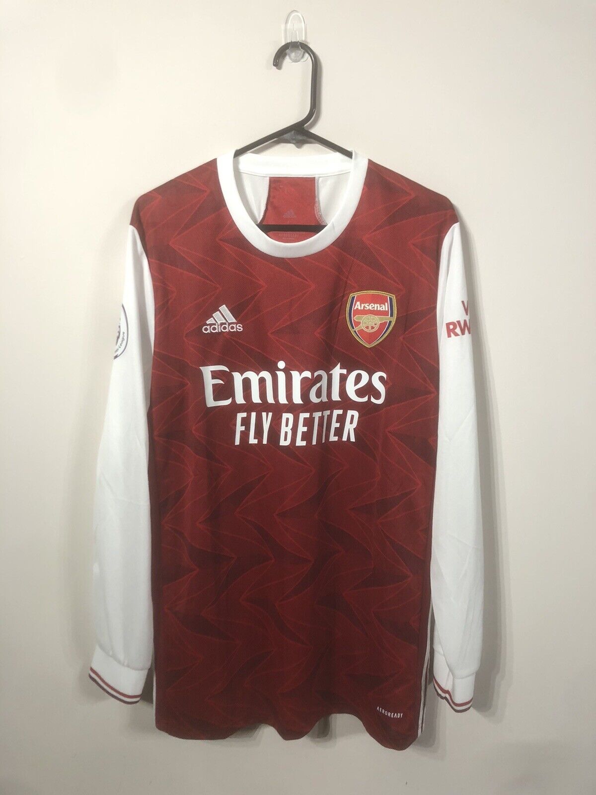 Nketiah #30 Arsenal 2020/21 Large Home Shirt Adidas BNWT FH7814