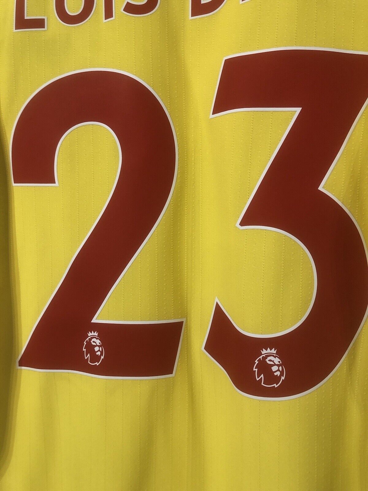 Luis Diaz #23 Liverpool Medium DryFitAdv 2021/22 3rd Shirt Jersey Nike BNWT