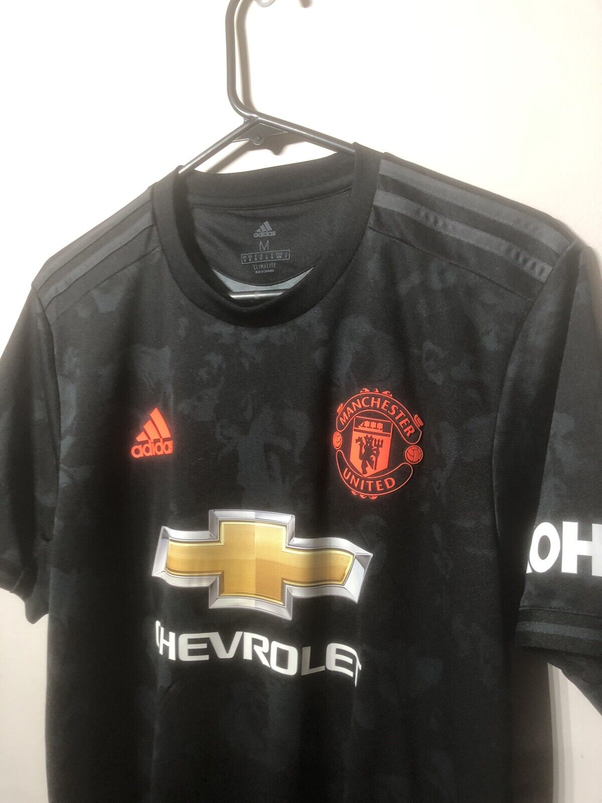 Rashford #10 Manchester United 2019/20 3rd Medium Shirt Adidas Excellent Conditi
