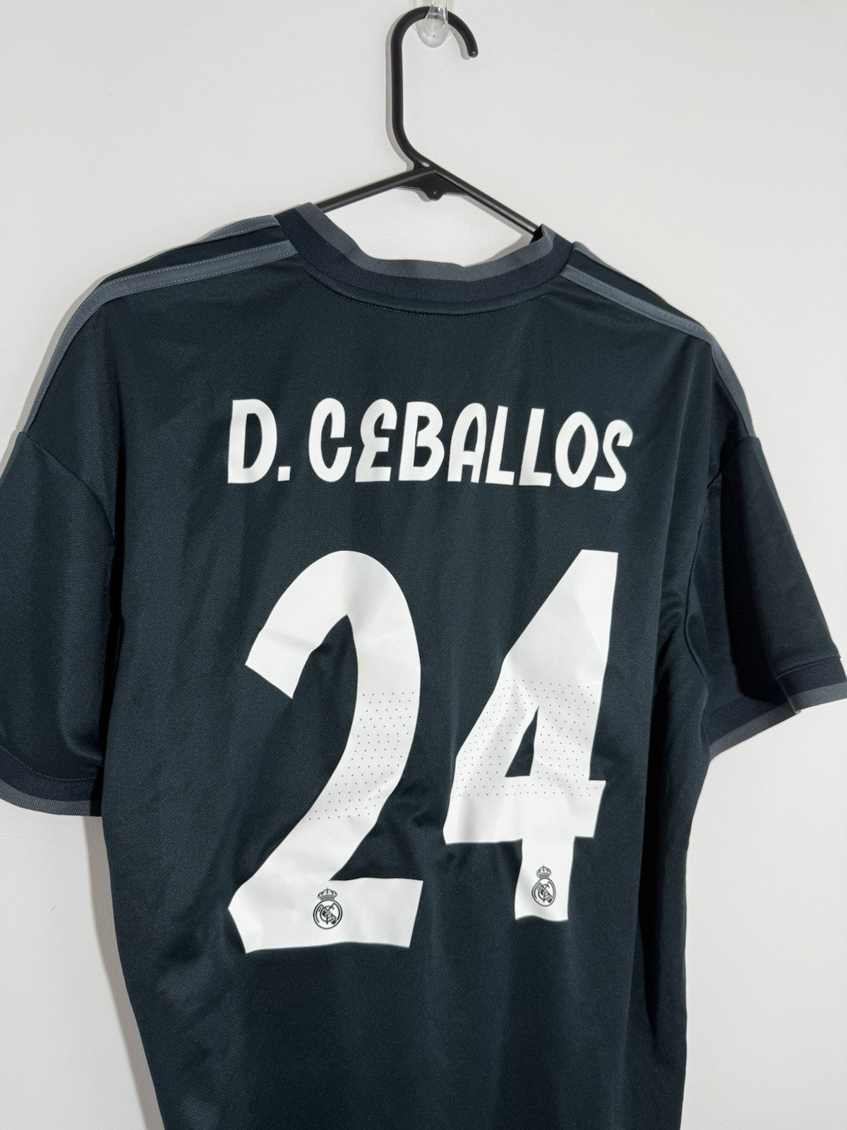 Real Madrid D. Ceballos #24 2018/19 Large Away Excellent Condition CG0584