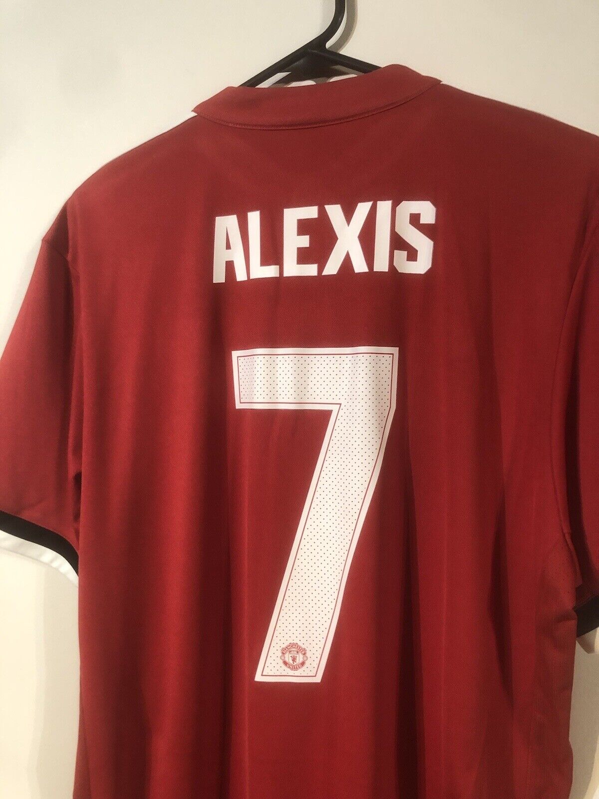 Alexis #7 Manchester United Large 2017/18 Home Shirt Excellent Condition