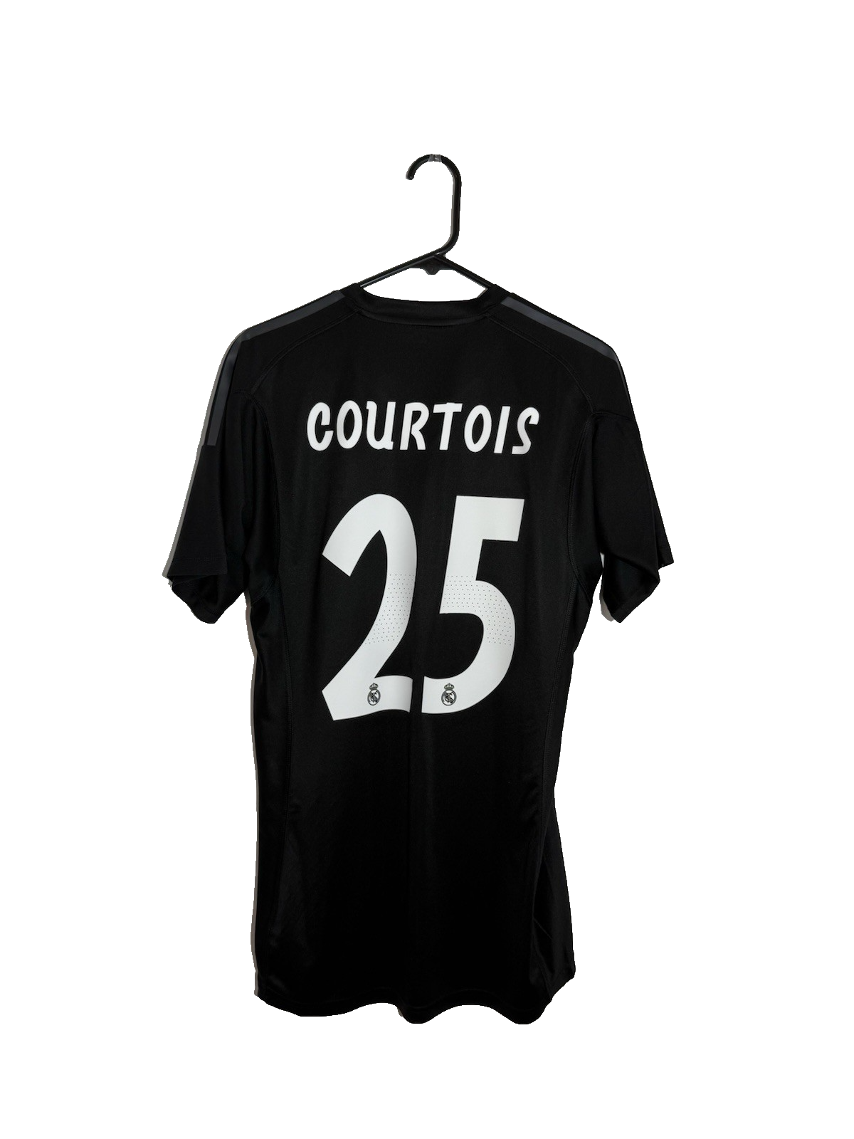 Real Madrid Courtois #25 2018/19 Medium Home GK Shirt Excellent Condition CG0564