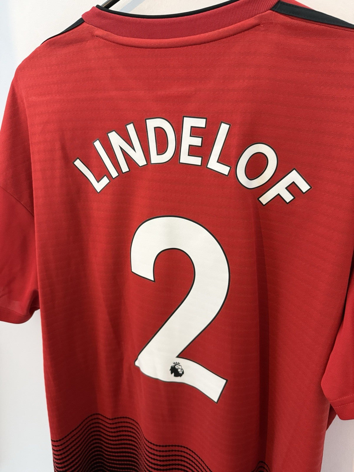 Manchester United Lindelof #2 2018/19 XL Home Shirt Excellent Condition CG0040