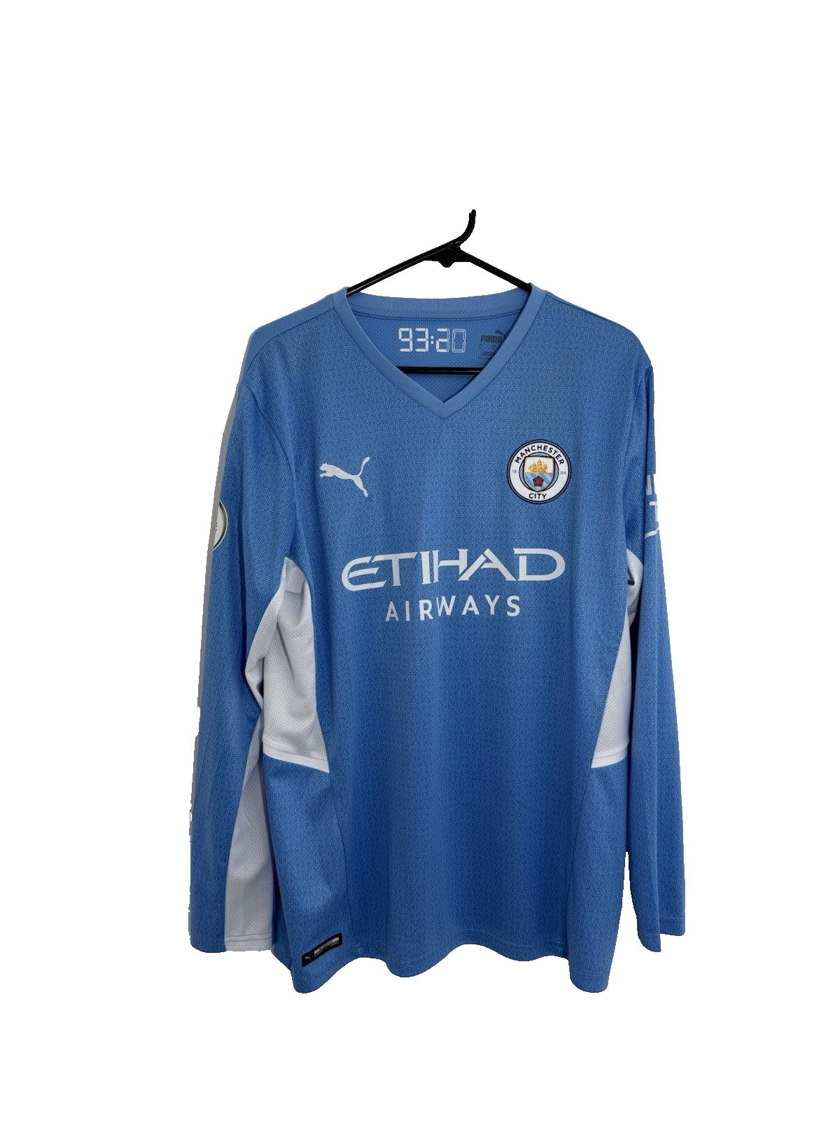 Manchester City Foden #47 2021/22 Large LS Home Shirt Puma BNWT 759203-01