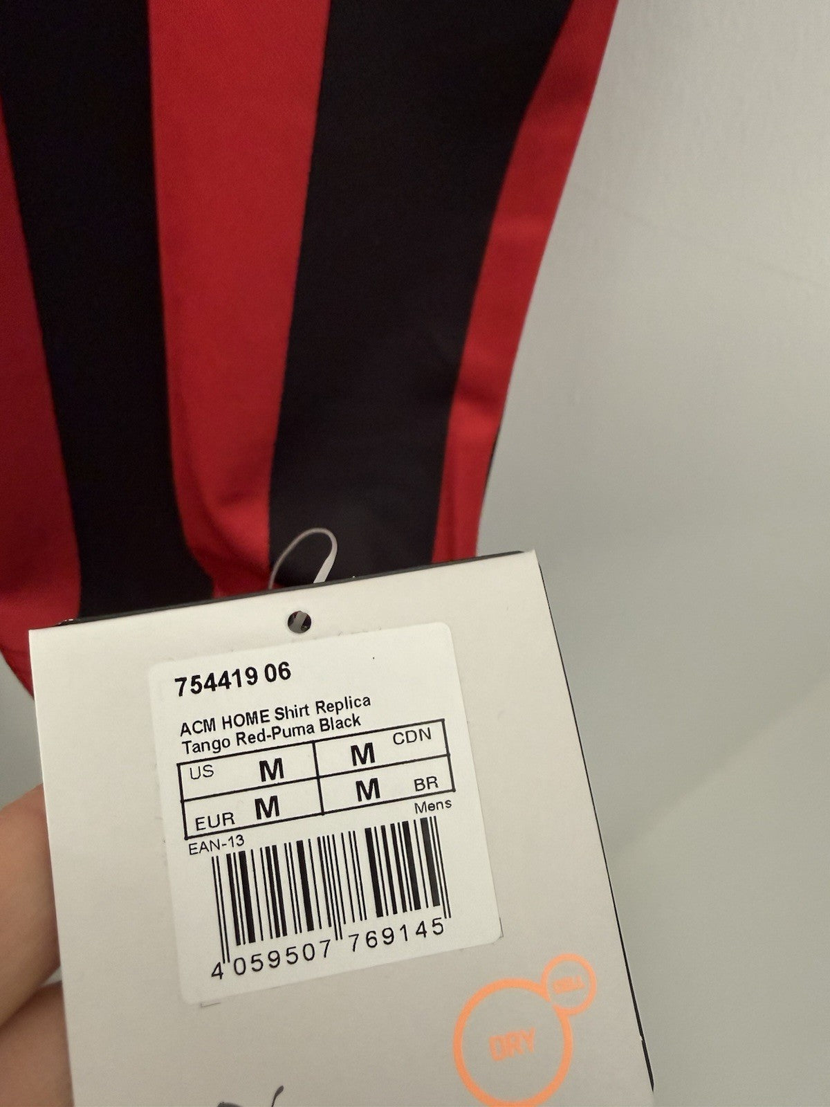 AC Milan 2018/19 Medium Home Shirt Puma BNWT 754419-06