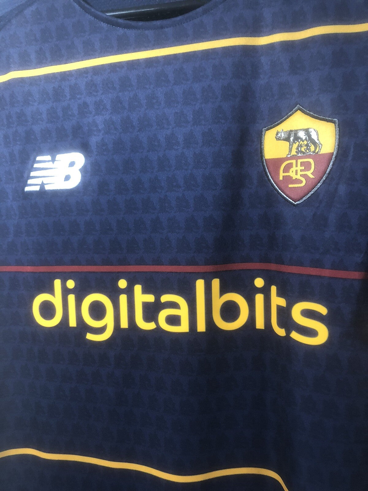 AS Roma Zaniolo #22 2021/22 Large 4th Shirt New Balance BNWT MT130253