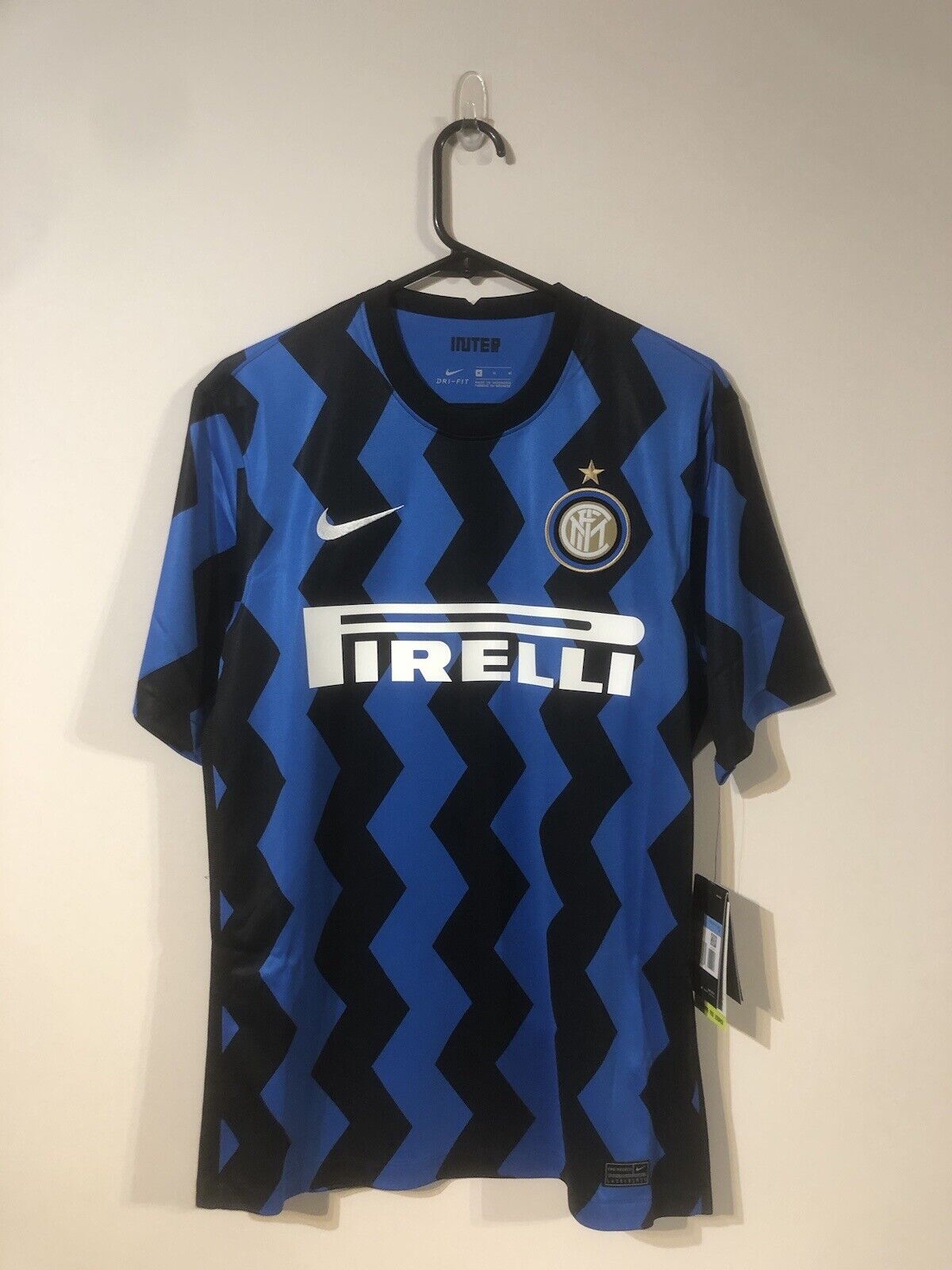 Skriniar #37 Inter Milan 2020/21 Home Medium Shirt Nike BNWT