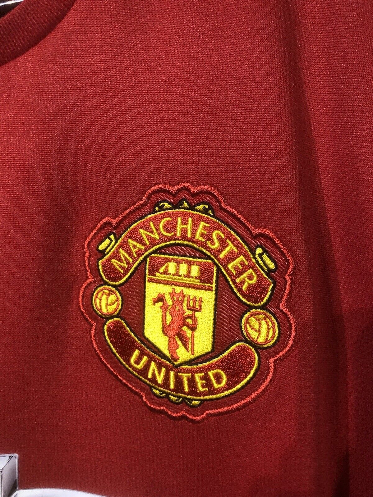 Mata #8 Manchester United Small L/S 2016/17 Home Football Shirt Mint Condition