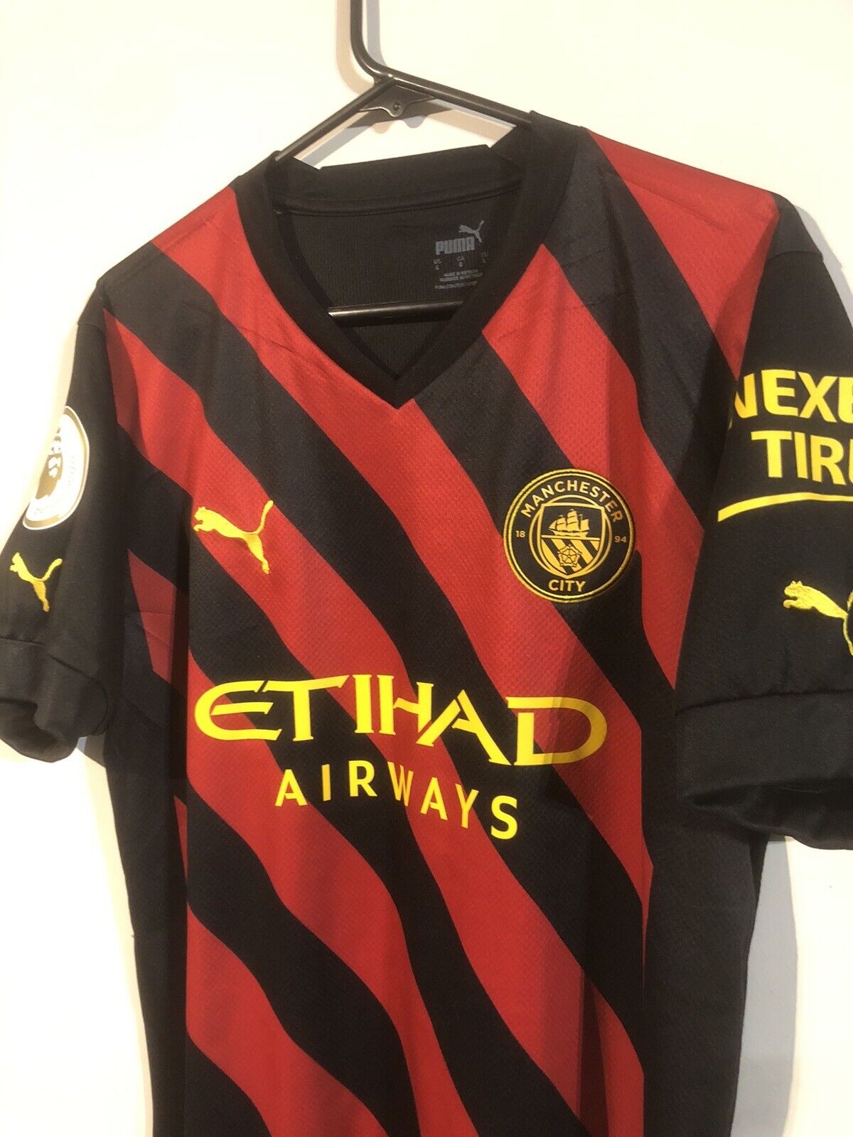 Gundogan #8 Manchester City Treble 2022/23 Large Away Shirt Excellent Condition