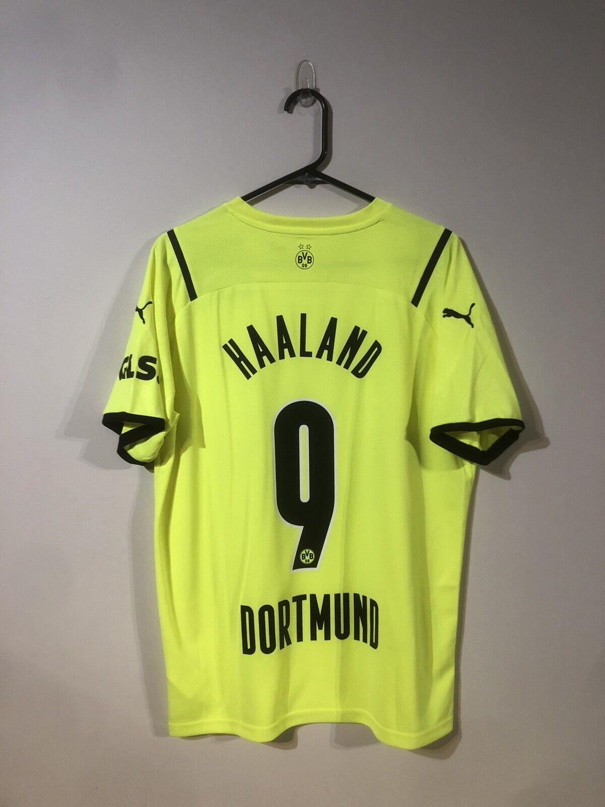 Haaland #9 Borussia Dortmund 2021/22 Large 3rd Football Shirt Puma BNWT